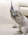 Creative Pet Funny Cat Artifact Simulation Fish Cat Toy Interactive Plush Trick Cat Pet Toy