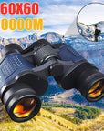 Telescope 60X60 Powerful Binoculars Hd 10000M High Magnification For Outdoor Hunting Optical Scopes Lll Night Vision Fixed Zoom