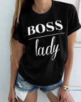 Summer Fashion Women Casual Letter Printed T-shirt Tops Lady Tee Printed Short Sleeve Tops
