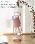 Magic Shadow USB Air Humidifier For Home With Projection Night Lights Ultrasonic Car Mist Maker Mini Office Air Purifier