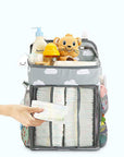 Portable Baby Crib Organizer Bed Hanging Bag