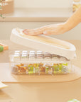 Ice Box Ice Cube Tray Grid High Capacity Food Grade Kitchen Gadgets