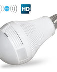 LED Light Bulb Spy Camera