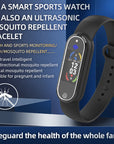 New Mosquito Repellent Bracelet Ultrasonic Insect Wristband Watch Portable Repeller Electronic Bracelet Anti Mosquito Baby Kids Adults