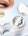 Magnetic False Eyelashes Integrated Storage Box Glue-free Magnet False Eyelashes Natural Makeup Tools With Applicater