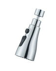 Universal Pressurized Faucet Sprayer Anti-splash 360 Degree Rotating Water Tap Three Stall Water Saving Faucet Nozzle Adapter