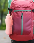 600ml Folding Silicone Water Bottle Sports Water Bottle Outdoor Travel Portable Water Cup Running Riding Camping Hiking Kettle