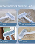 4 In 1 Multifunctional Hair Removal Brush Pet Dog Cat Hair Cleaner Brush Cat Hair Remover Window Screen Cleaning Tool Gadgets