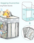 Portable Baby Crib Organizer Bed Hanging Bag