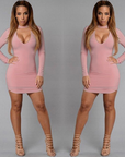 EBay fast selling, European, American, bursting, V collar, cocktail dresses and dress sexy dresses