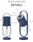 Magic Shadow USB Air Humidifier For Home With Projection Night Lights Ultrasonic Car Mist Maker Mini Office Air Purifier