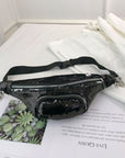 Women's Fashion Laser Starry Sequined Waist Bag