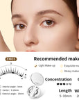 Magnetic False Eyelashes Integrated Storage Box Glue-free Magnet False Eyelashes Natural Makeup Tools With Applicater