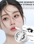 Magnetic False Eyelashes Integrated Storage Box Glue-free Magnet False Eyelashes Natural Makeup Tools With Applicater