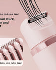 Dual-Head Electric Shaver Painless Women's Epilator Bikini Hair Removal Device Automatic Hair Trimmer Underarm Facial Lips Leg