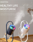 Magic Shadow USB Air Humidifier For Home With Projection Night Lights Ultrasonic Car Mist Maker Mini Office Air Purifier