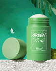 Cleansing Green Tea Mask Clay Stick Oil Control Anti-Acne Whitening Seaweed Mask Skin Care
