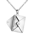 Fashion Jewelry Envelop Necklace Women Lover Letter Pendant Best Gifts For Girlfriend